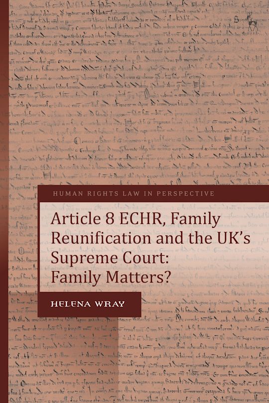 Article 8 ECHR book cover