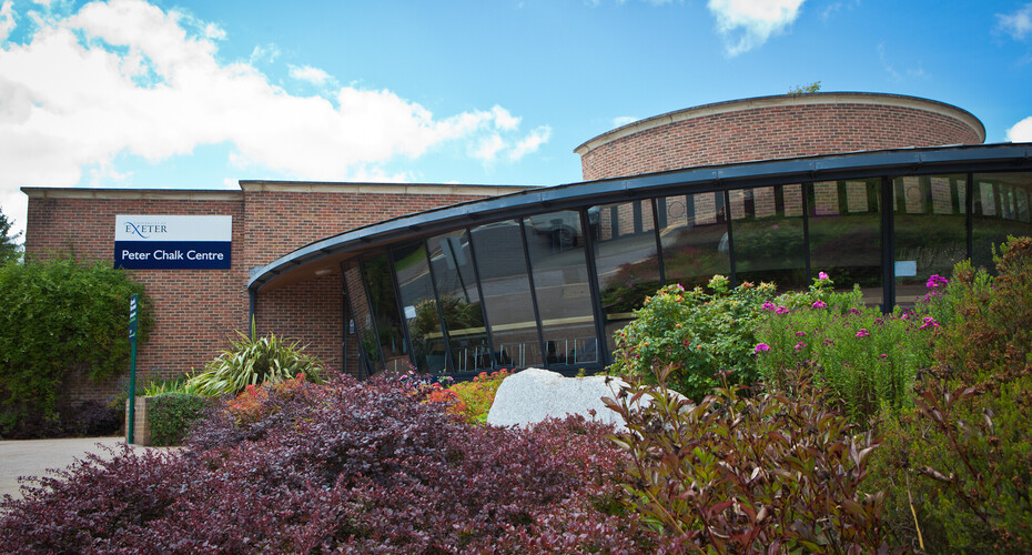 Peter chalk centre on streatham campus.