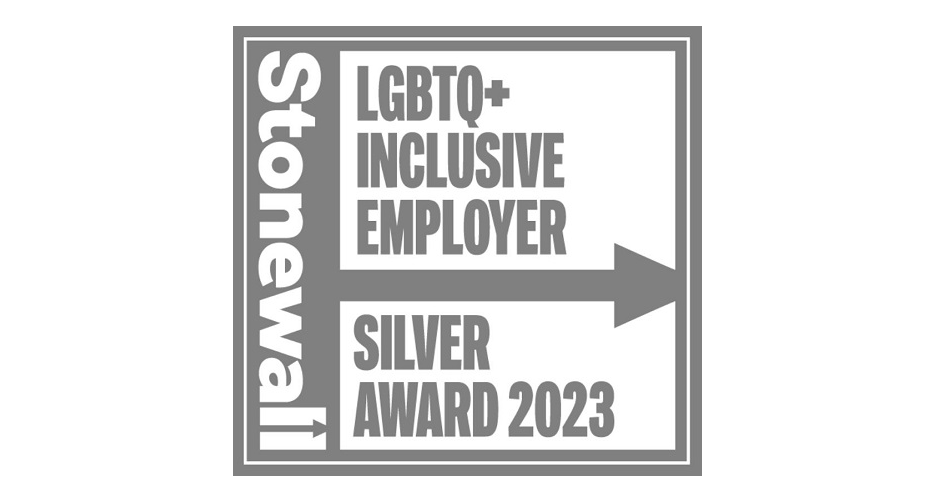 Stonewall Silver Award 2023 - white background